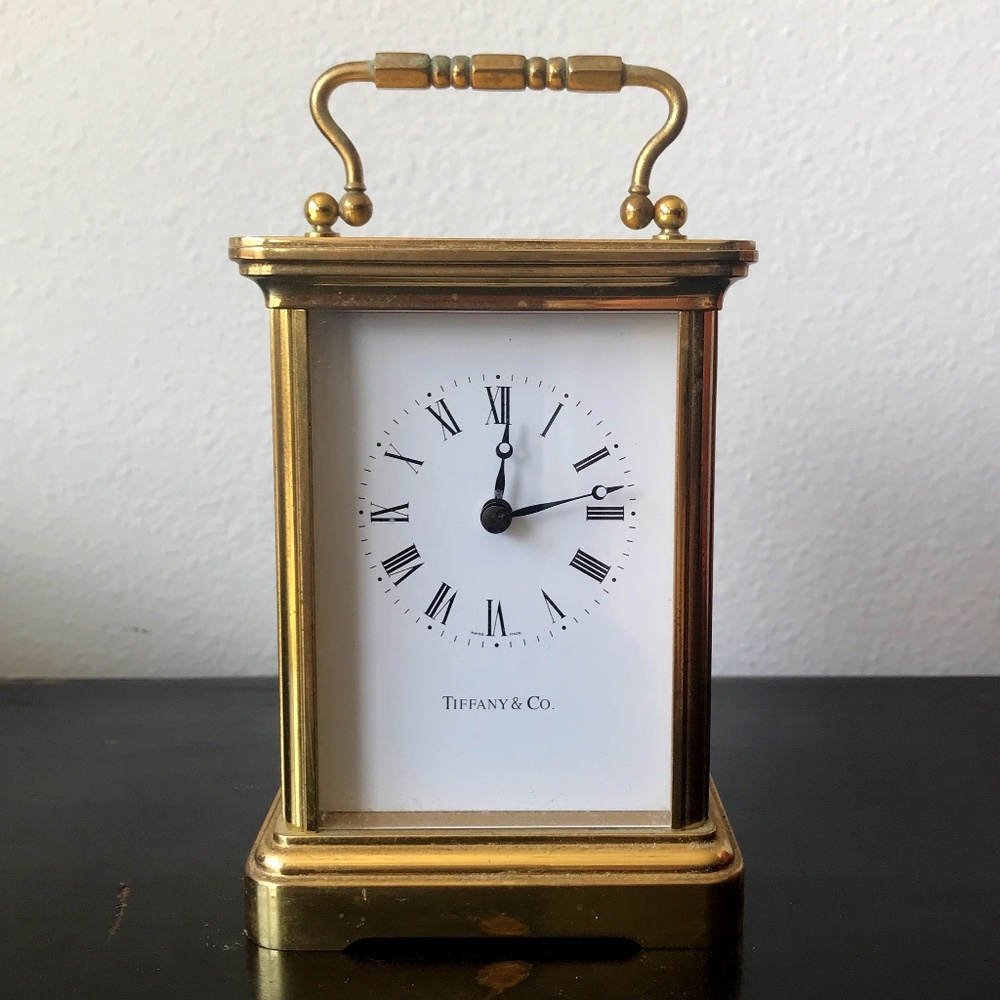 Tiffany Carriage Clock